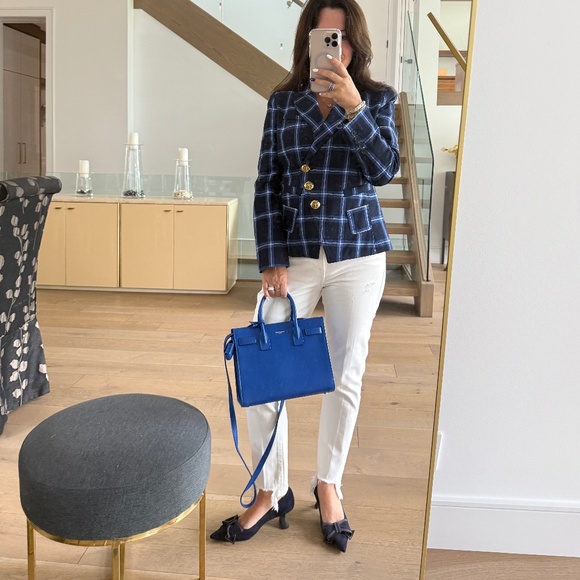 YSL Sac de Jour Nano in Royal Blue - Picture 2 of 16